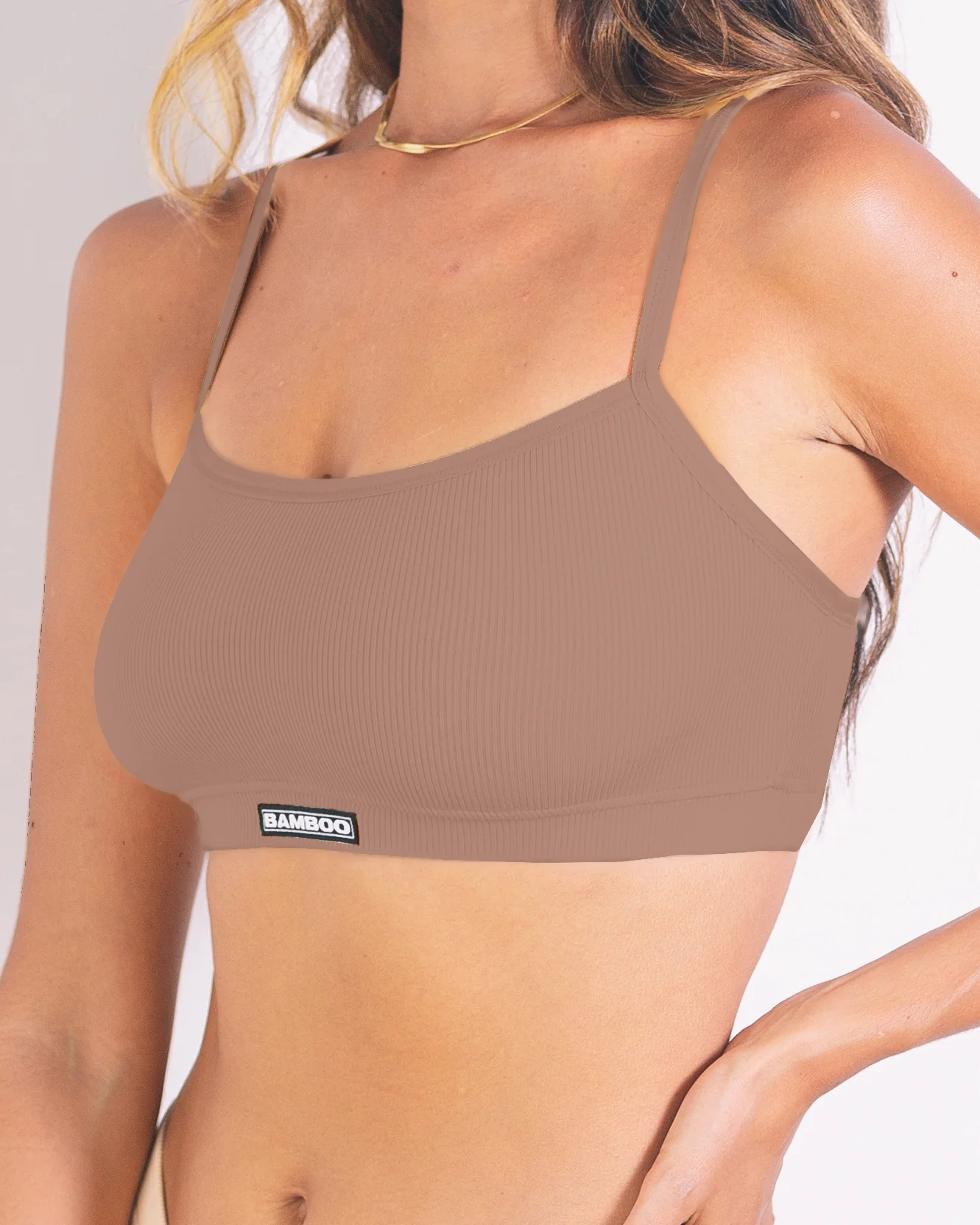 Rib High Bralette - Image 7