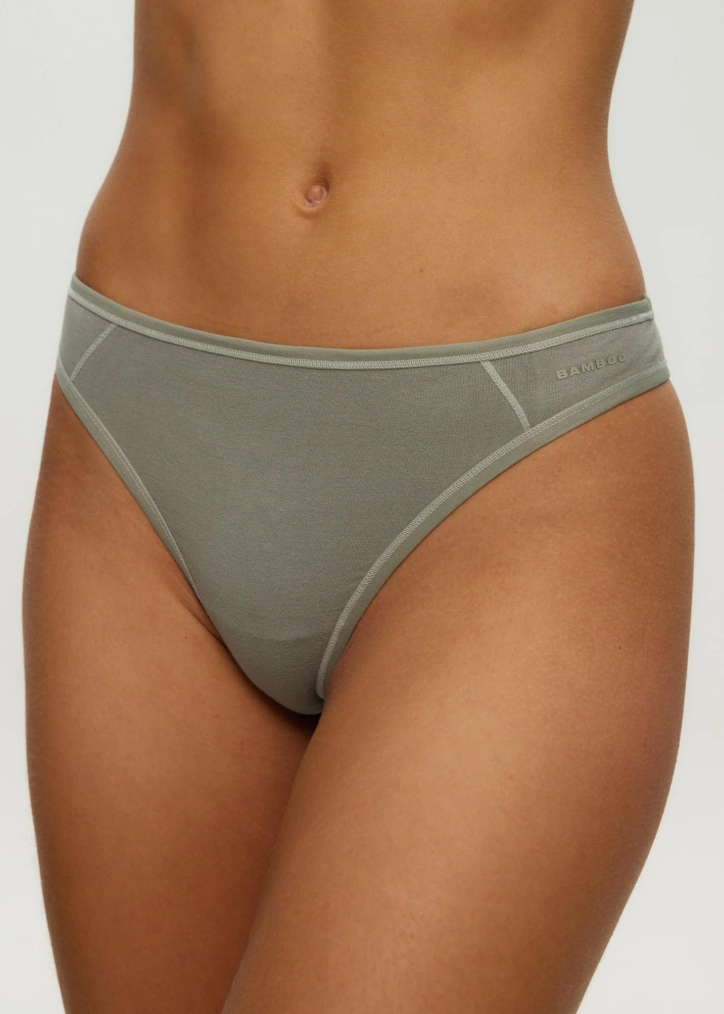 Seamless High Waisted Thong - Image 3